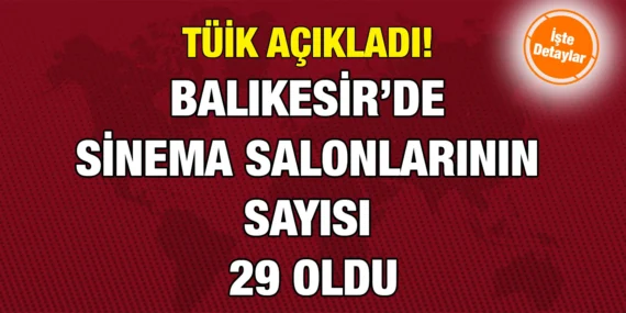 2023 SİNEMA VE GÖSTERİ SANATLARI İSTATİSTİKLERİ