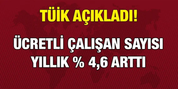 ÜCRETLİ ÇALIŞAN İSTATİSTİKLERİ, NİSAN 2024