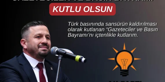 AK PARTİ’DEN BASIN BAYRAMI KUTLAMASI
