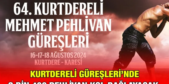 KURTDERE GÜREŞLERİ BAŞLIYOR