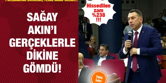 SAĞAY AKIN’IN MANİPÜLASYONUNA GELMEDİ! TEK TEK AÇIKLADI!