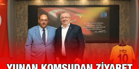 YUNAN BAŞKAN’DAN EDREMİT’E ZİYARET