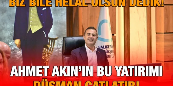 İŞTE BAŞKAN İŞTE HİZMET!