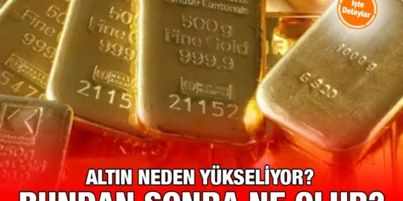 ABD FAİZ İNDİRİMİ VE JEOPOLİTİK SORUNLAR ALTINI REKOR DÜZEYE YÜKSELTTİ