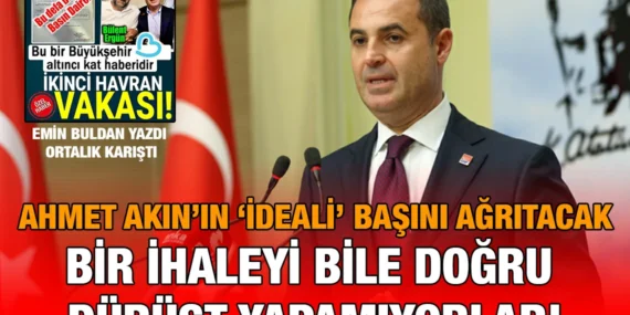 Bir İhaleyi Bile Doğru Dürüst Yapamıyorlar