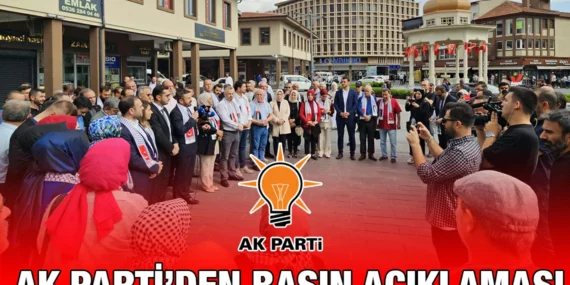 İsrail’in Gazze’ye Yönelik Saldırıları Protesto Edildi