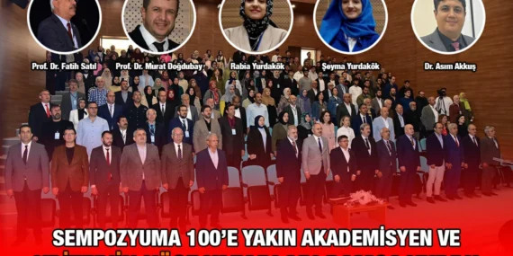 SEMPOZYUMA 100’E YAKIN AKADEMİSYEN VE KRİTER’İN KÖŞE YAZARLARI DAMGA VURDU