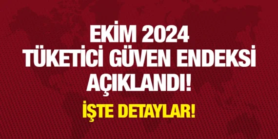 Ekim 2024 Tüketici Güven Endeksi