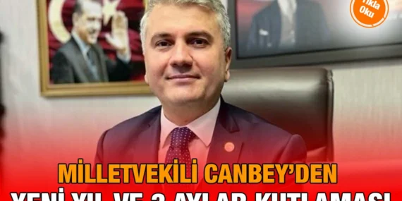 Milletvekili Canbey’den Yeni Yıl Mesajı