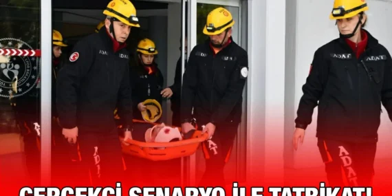 Deprem Anı, Çök-Kapan-Tutun ve Tahliye Tatbikatı