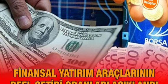Finansal Yatırım Araçlarının Reel Getiri Oranları, Ocak 2025