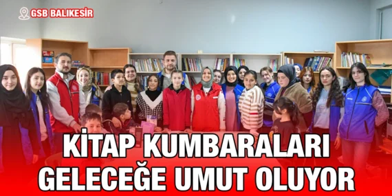 “Kitabım Kitabın Olsun” Gençlere Eğitim Işığı Oluyor