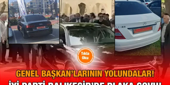 Şahsi Araçta Çakma Makam Plakası!