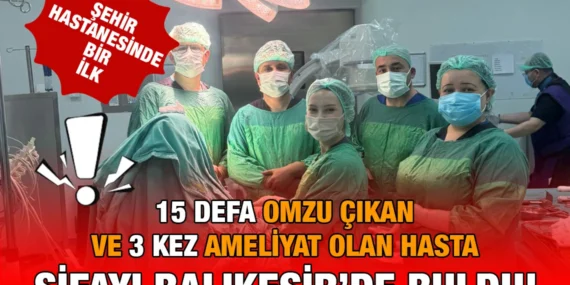 Balıkesir’de Bir İlk Daha!
