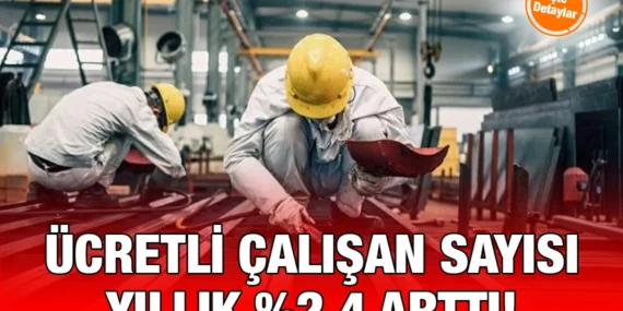 Ücretli Çalışan İstatistikleri, Nisan 2025