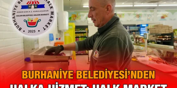 Burhaniye Belediyesi’nden Halka Hizmet: Halk Market
