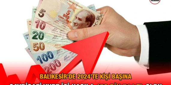 2024 İl Bazında Gayrisafi Yurt İçi Hasıla