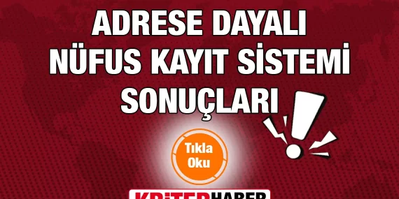 Türkiye Nüfusu 86 Milyon 92 Bin 168 Kişi Oldu