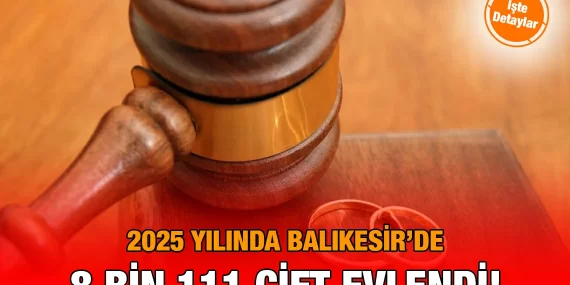 Evlenme ve Boşanma İstatistikleri, 2025