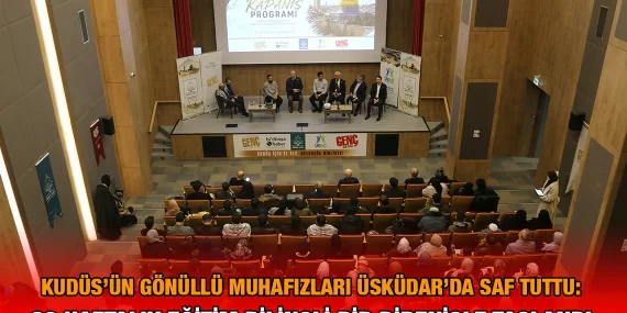 Kudüs’ün Gönüllü Muhafızları Üsküdar’da Saf Tuttu