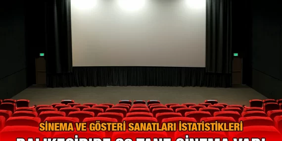 2025  Sinema ve Gösteri Sanatları İstatistikleri