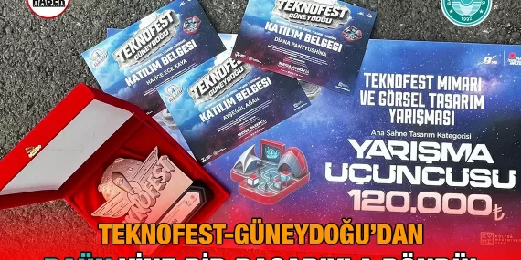 BAÜN’den TEKNOFEST’te Yeni Başarı